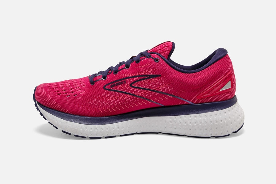 Brooks Glycerin 19 Road Running Shoes Womens - Red/Black - MTVXY-7326